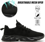 Men's Tennis Shoes Walking Lightweight Breathable Fashion Sneakers Non Slip Workout Gym Shoes for Running