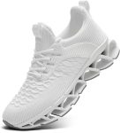 Mens Slip on Walking Running Shoes Casual Fashion Sneakers Comfort Non Slip Work Sport Athletic Trainer