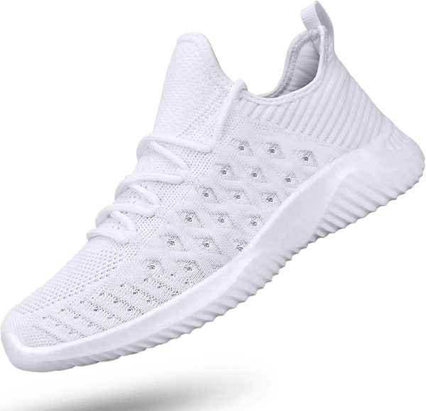 Mens Slip On Walking Shoes Lightweight Breathable Non Slip Running Shoes Comfortable Fashion Sneakers for Men