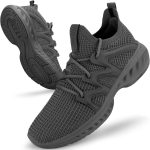 Men's Slip on Walking Shoes Lightweight Breathable Non Slip Running Shoes Athletic Gym Tennis Shoes Sneakers for Men