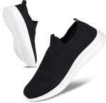 Mens Shoes Walking Shoes for Men Mens Slip On Shoes Sneakers for Men, Casual Athletic Running, Lightweight Breathable Mesh Knit