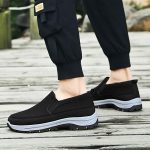 Men's Waterproof Hiking Shoes Lightweight Anti Slip Outdoor Ankle Boots Breathable Hike Trekking Trails Shoes