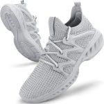 Men's Slip on Walking Shoes Lightweight Breathable Non Slip Running Shoes Athletic Gym Tennis Shoes Sneakers for Men