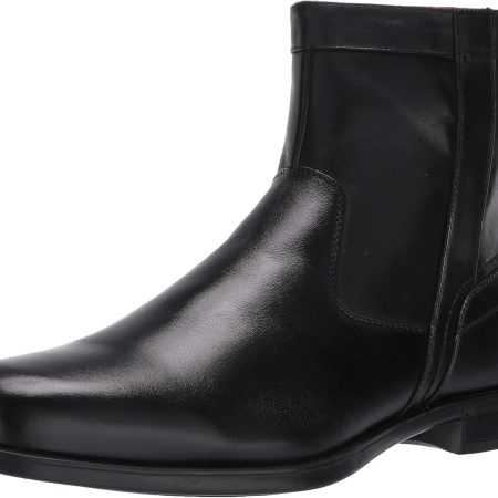 Men's Plain Toe Zip Boot Fashion