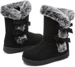 Women winter boots Mid-calf snow booties warm fur linning comfortable furry boots for Women