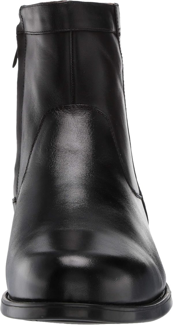 Men's Plain Toe Zip Boot Fashion